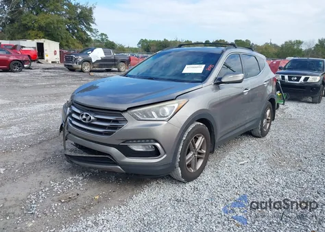 2018 Hyundai Santa Fe Sport 2.4L из США, поврежденный, VIN 5NMZU3LB8JH064296